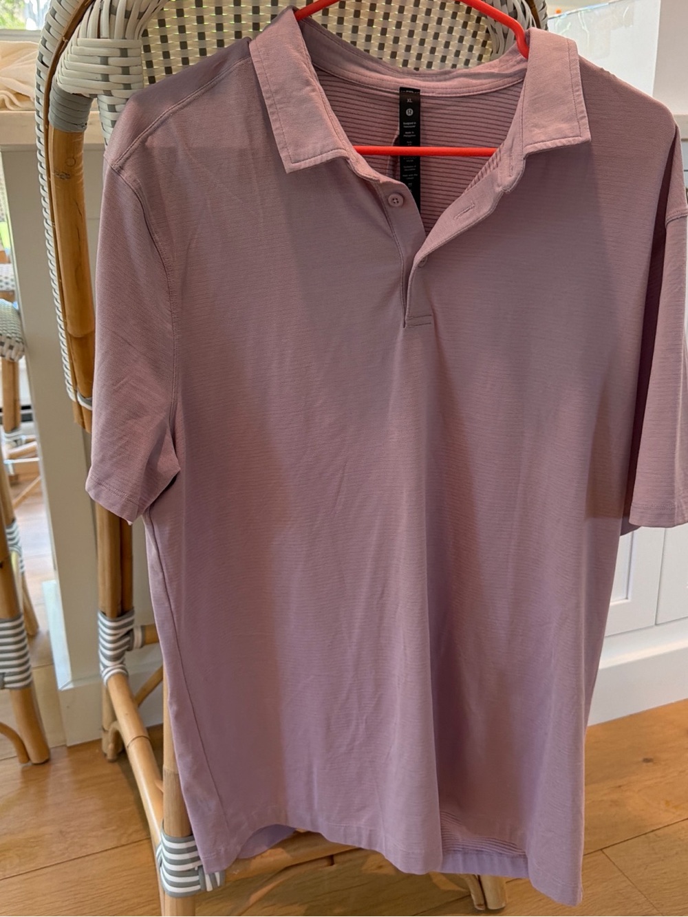 Men's Polo Shirt - Lavender/Purple/Pink